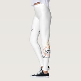 Reeds i Valley Circle R logotyp Yoga Leggings