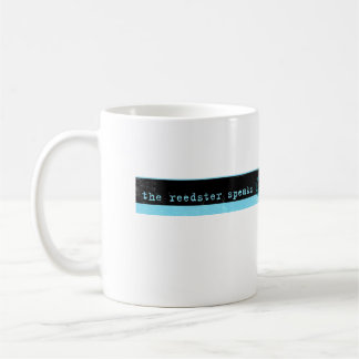 Reedster talar logotypmuggen kaffemugg