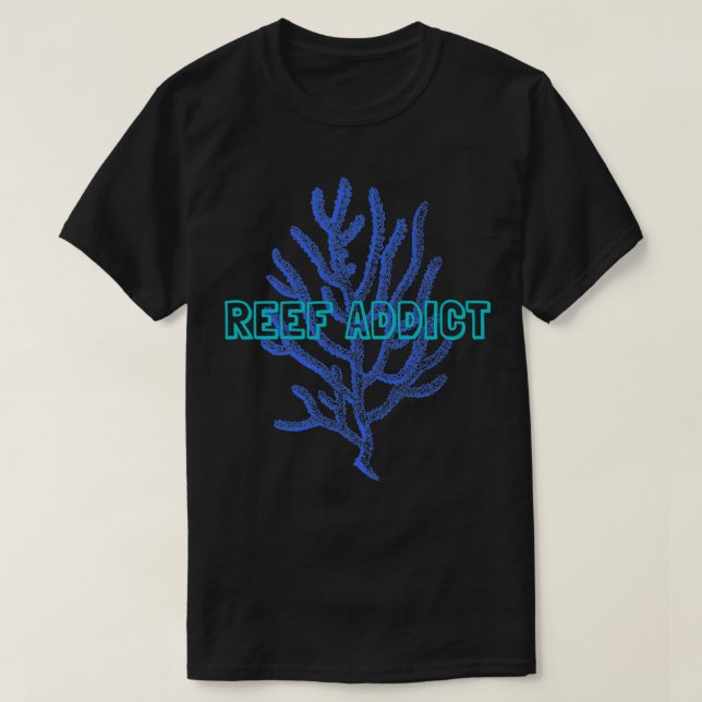 Reef Addict Neon Coral T Shirt (Design framsida)