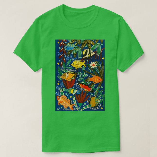 Reef Aquarium T Shirt (Design framsida)