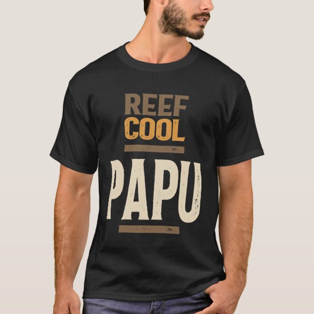 Reef Coola Papu | Pappa och morfar T Shirt (Framsida)