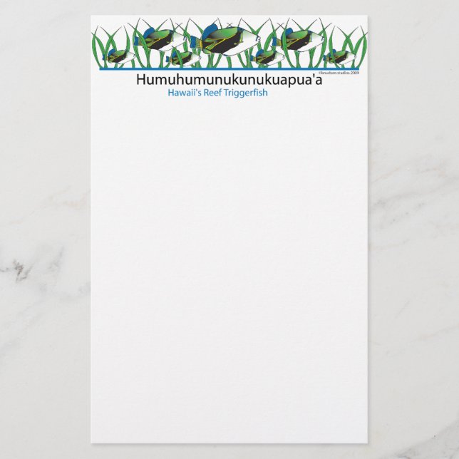 Reef-Fish- Brevpapper (Framsida)