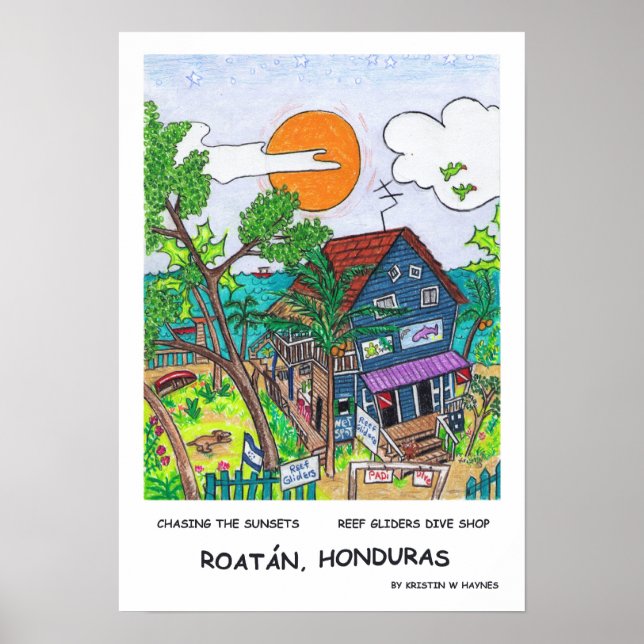 Reef Gliders Poster (Framsidan)