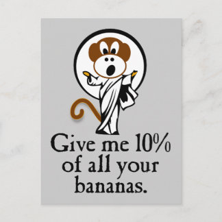 Reejoicing Monkey Vykort