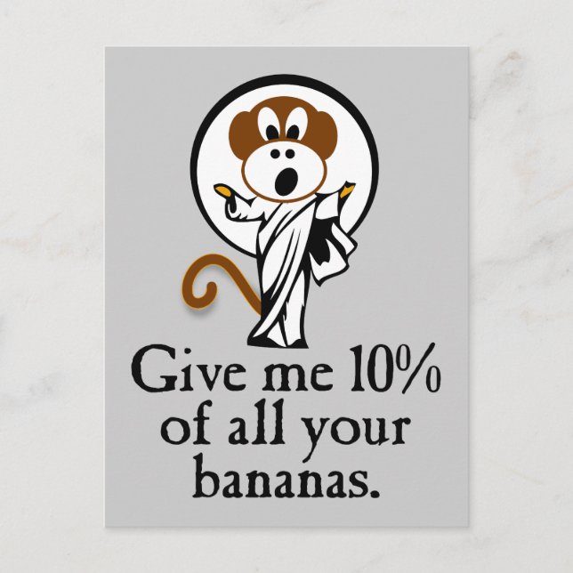 Reejoicing Monkey Vykort (Framsida)