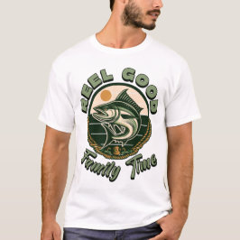 Reel Bra Family Time Vintage Fishing Resa T Shirt