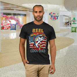 "Reel Cool Dad" Fadersdags T-Shirt