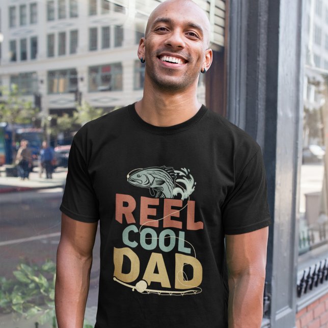 Reel Cool Dad Fisherman Dad T Shirt (Skapare uppladdad)