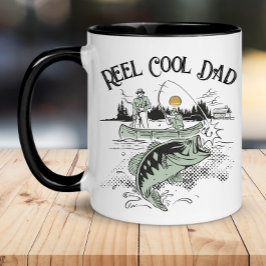 Reel Cool Dad Fiske Mugg