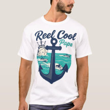 Reel Cool Papa -Fartygs- och djuphavsfiskedesign