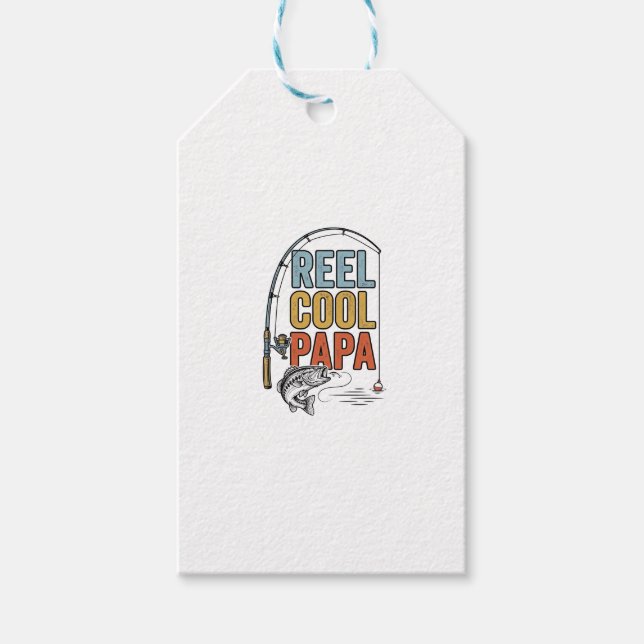 Reel Cool Papa Fisketräja Design_1 Presentetikett (Framsidan)