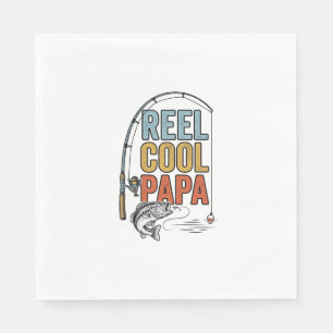 Reel Cool Papa Fisketröja Design_1 Pappersservett