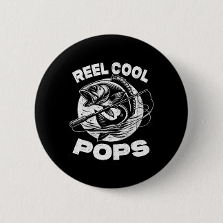 Reel Cool Pops Fiskepinnar Fars dag Fiskare Knapp
