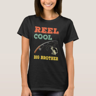 Reel Coola Big Brothers Older Brother Boys Fishing T Shirt