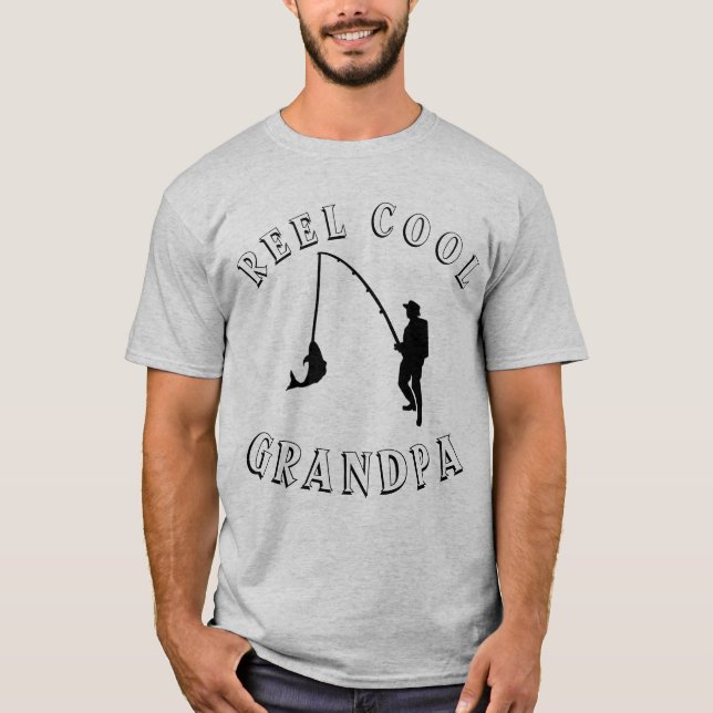 Reel Coola Farfar T Shirt (Framsida)