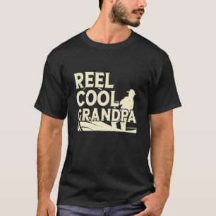 Reel coola farmor som fiskar roligt t shirt