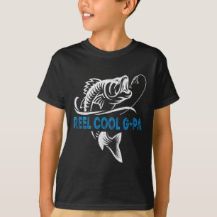 Reel Coola G-Pa Fishing Fars dag T Shirt