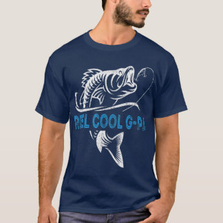 Reel Coola GPa T Fishing Fars dag T Shirt