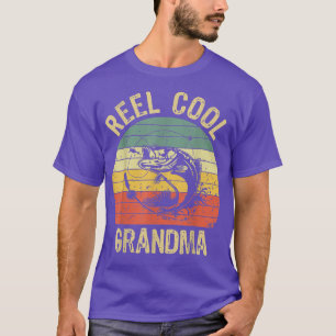 Reel Coola Grandma Fishings Gifts Women Fishing Kä T Shirt