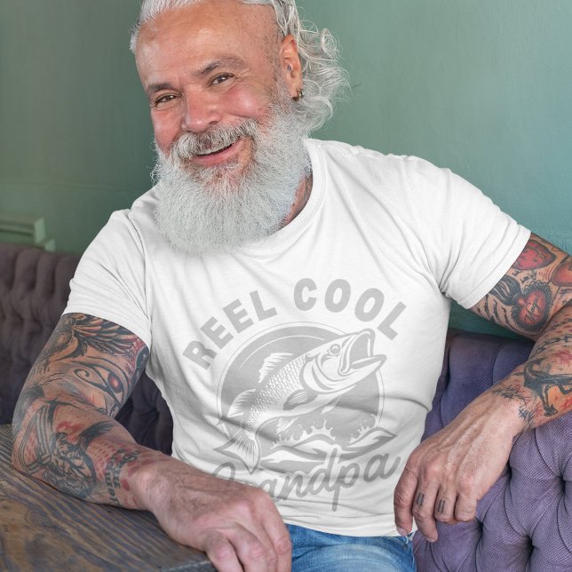 Reel coola morpa-fiske fars dag t shirt (Skapare uppladdad)