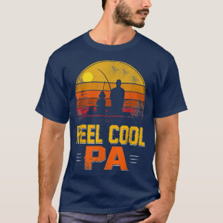 Reel Coola Pa Gift Fishing Fars dag  T Shirt