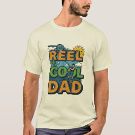 Reel Coola Pappa - Fars dag Tee - Lusy Fishing