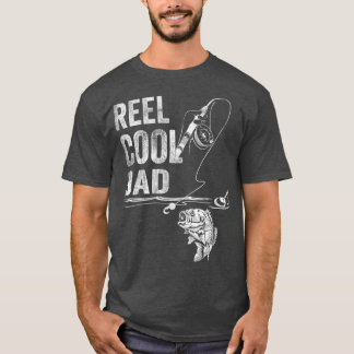 Reel Coola Pappa Fish Fishing Fars dag Gift T Shirt