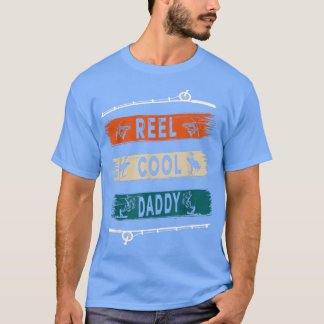 Reel Coola pappa Fisherman Funny Fishing Tee