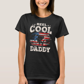 Reel Coola pappa Fisherman Grandpa Fars dag Fis T Shirt