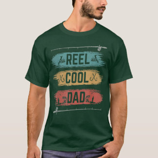 Reel Coola Pappa Fisherman pappa Fars dag Pappa T Shirt