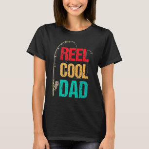 Reel Coola Pappa Fisherman Pappa Fars dag T Shirt