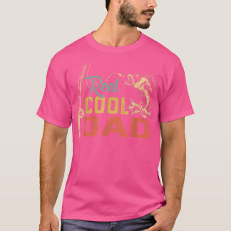 Reel Coola Pappa Fisherman pappa Grandpa Fars dag  T Shirt