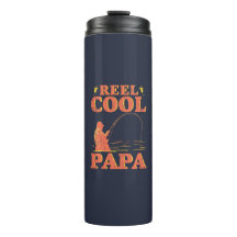 Reel Coola Pappa Fishing Älskare Pappa Birthday Ga