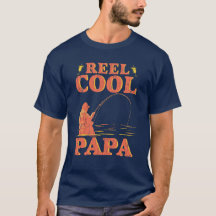 Reel Coola Pappa Fishing Älskare Pappa Birthday Ga