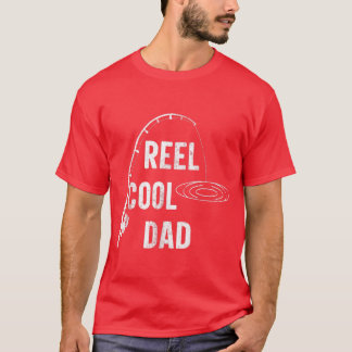 Reel Coola Pappa Fishing Älskare pappa Funny Far D T Shirt