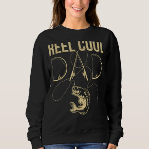 Reel Coola Pappa Fishing Fars dag Fisher Pappa T Shirt