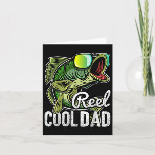 Reel Coola Pappa Fishing Sungles Funny Fars dag Gi Kort