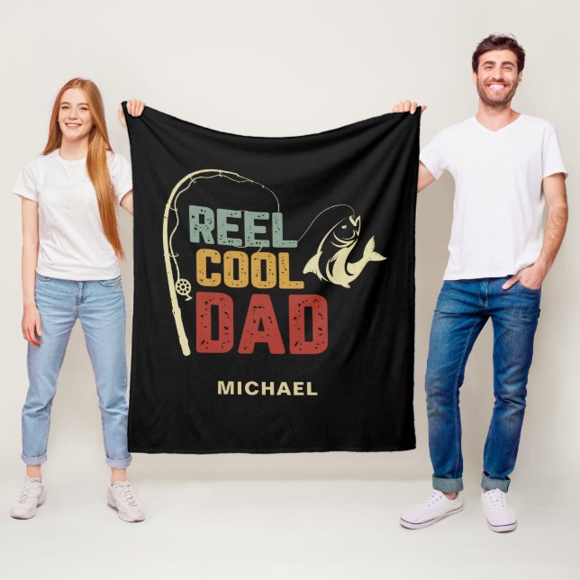 Reel Coola Pappa Fleecefilt (På plats)