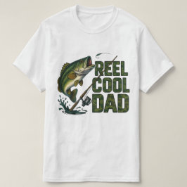 Reel Coola Pappa | Funny Fishing Fars dag T-Shirt