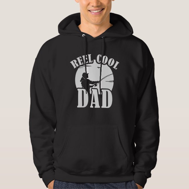 Reel Coola Pappa Hoodie (Framsida)