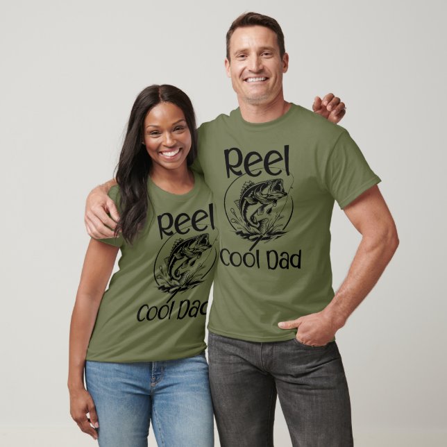 Reel Coola Pappa, Lusj Fishing Pappa T Shirt (Unisex)