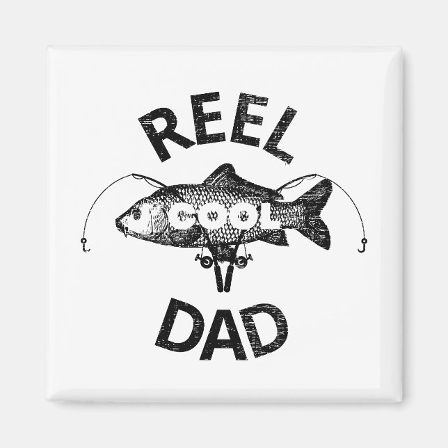 Reel Coola Pappa Magnet (Framsidan)