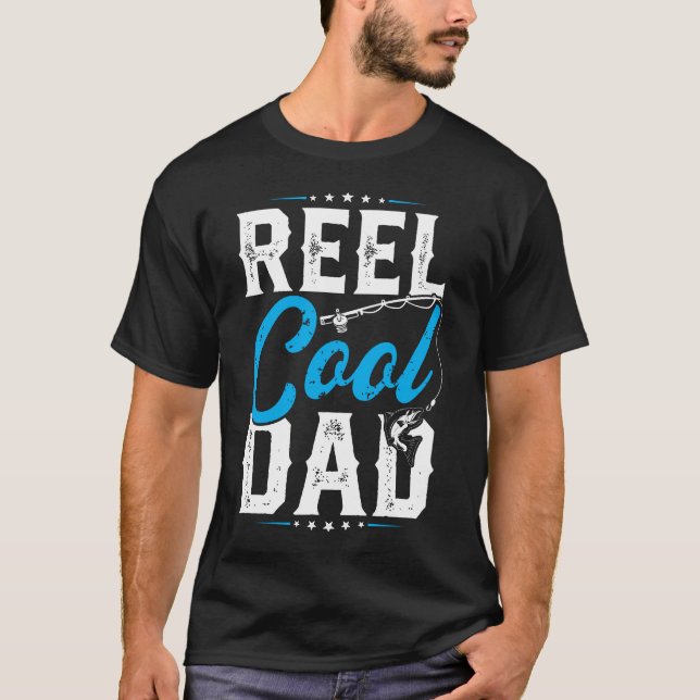 Reel Coola Pappa T Shirt (Framsida)