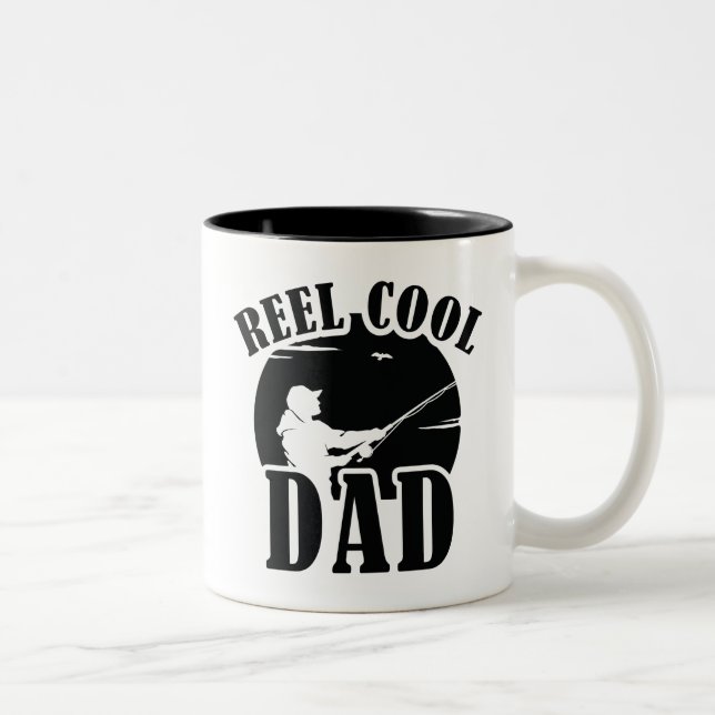Reel Coola Pappa Två-Tonad Mugg (Höger)