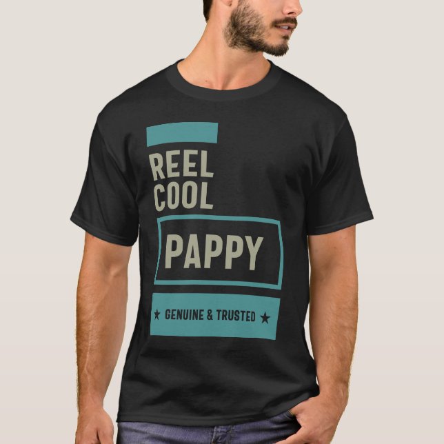 Reel Coola Pappy T Shirt (Framsida)