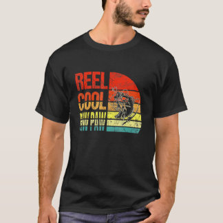 Reel Coola Tass Tass Fiskare Pappa Farpa Far Da T Shirt