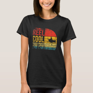 Reel Coola Tass Tass Fiskare Pappa Farpa Far Da T Shirt