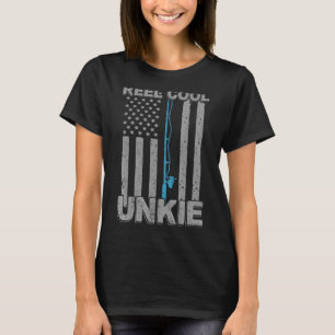 Reel Coola Unkie farbror Fishing Fars dag T Shirt
