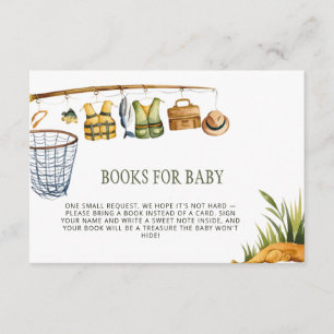 Reel Exced Little Fisherman Bokar för Baby Card Tilläggskort