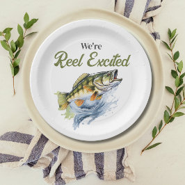 Reel Excise Big Fish Fisherman Baby Shower